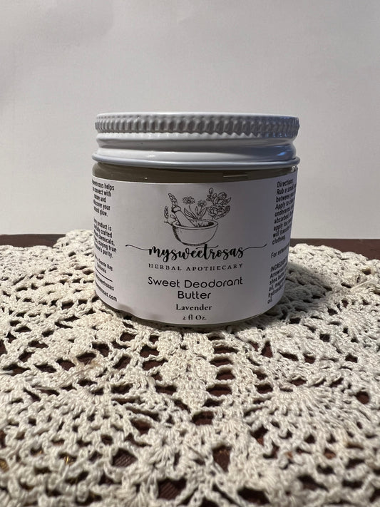 Sweet Deodorant Butter Lavender